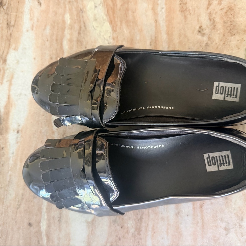 Women's fit flops Black Loafers